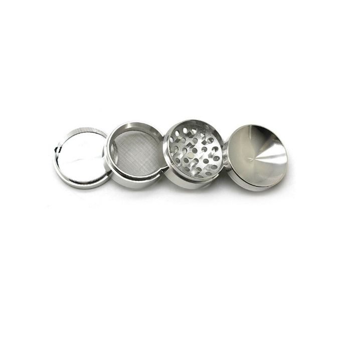 50mm Magnetic Metal Herb Weed Grinder + Smoking Pipe